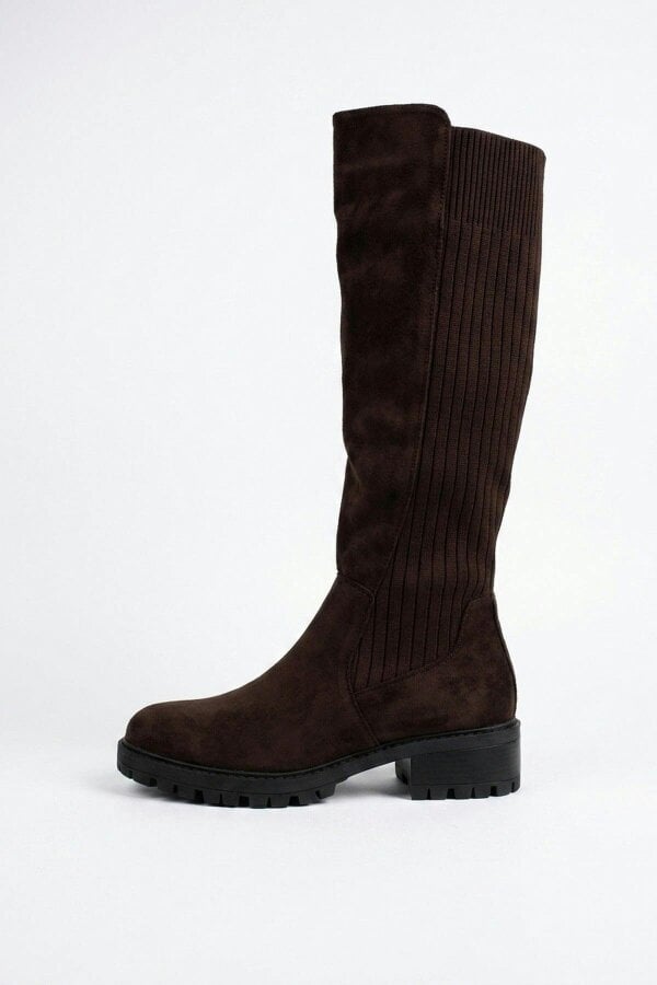ikrush Aurelia Zip Up Knee High Boots