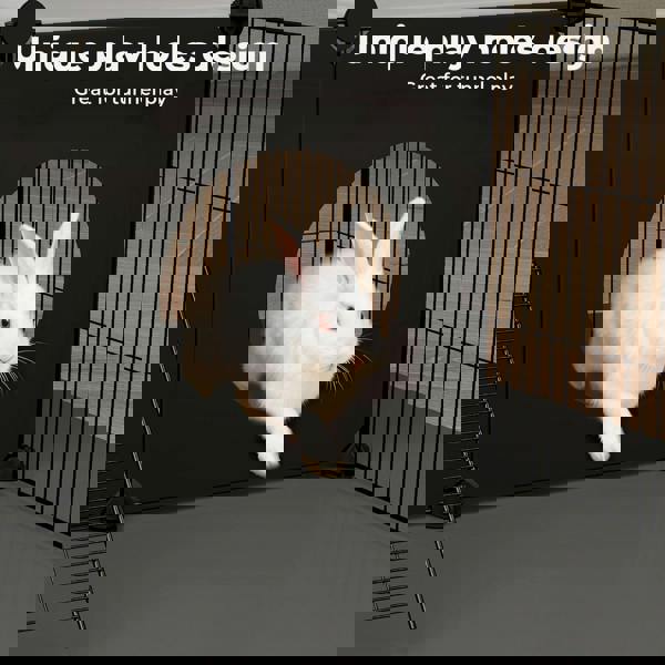 Skylos Small Pet Playpen Hamster Run Puppy Rabbit Chinchilla Enclosure Fence