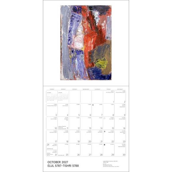 Religion The Jewish Museum Calendar 2027, Wall Calendars, Month To View, Lifestyle, Gift