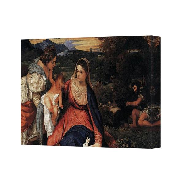 Benjamin Tate Design Madonna and Child Canvas Wall Art Print Classic Renaissance Scene