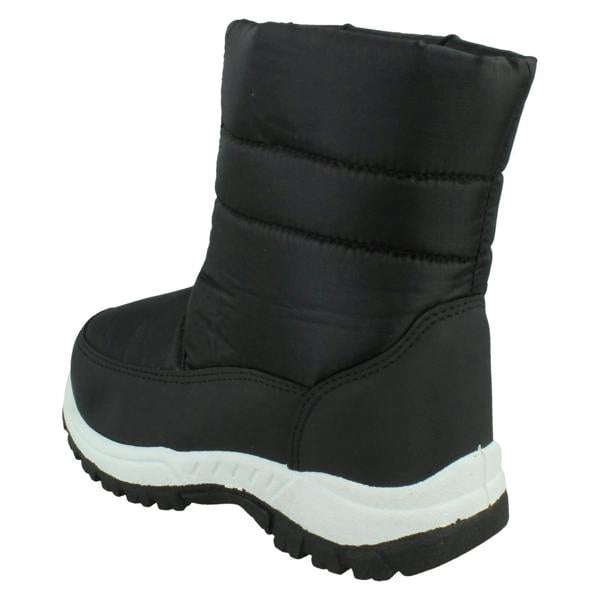 Spot On Childrens Boys/Girls Front Zip Fastening Snow Boots X4010