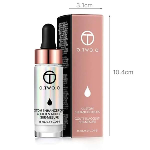 Aquarius O.TWO.O Custom Enhancer Drops Liquid Highlighter Illuminator Face Makeup 15ml