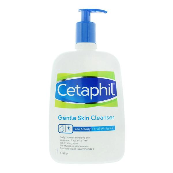 Cetaphil Gentle Skin Cleanser Face & Body 1 Litre