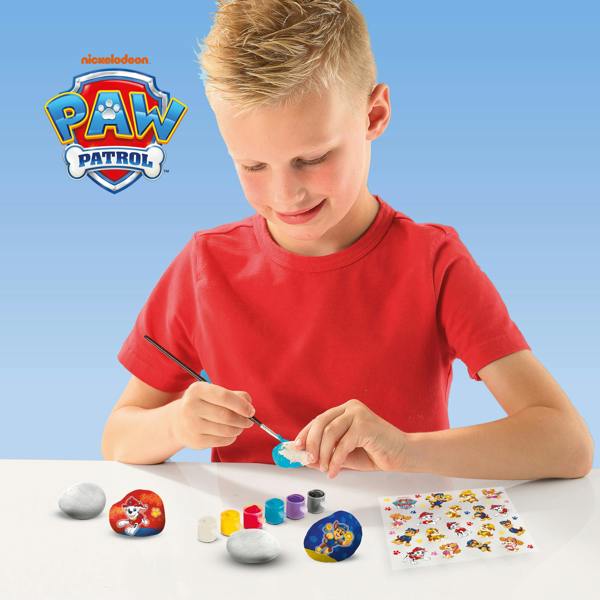 SES Creative Paw Patrol - Rock painting