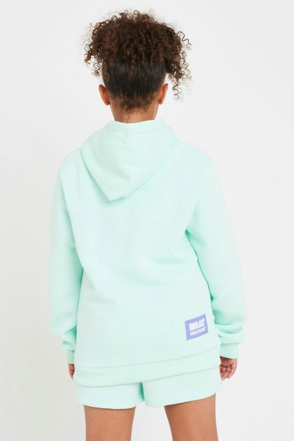 Beat Girlz Club Insignia Hoodie - Mint