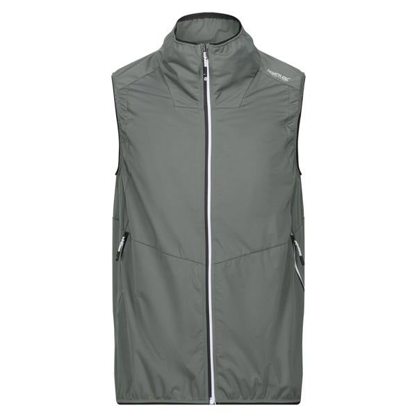 Regatta Mens Lankin VI Softshell Gilet - Agave Green/Citron Lime