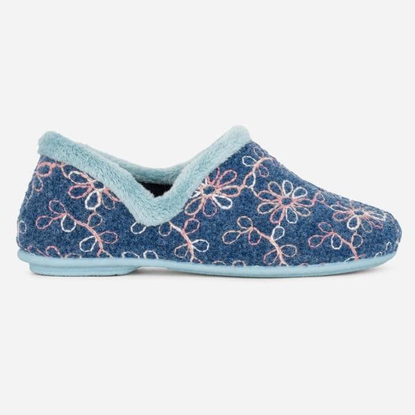 Sleepers SARA Full Slippers Slippers   in  Blue