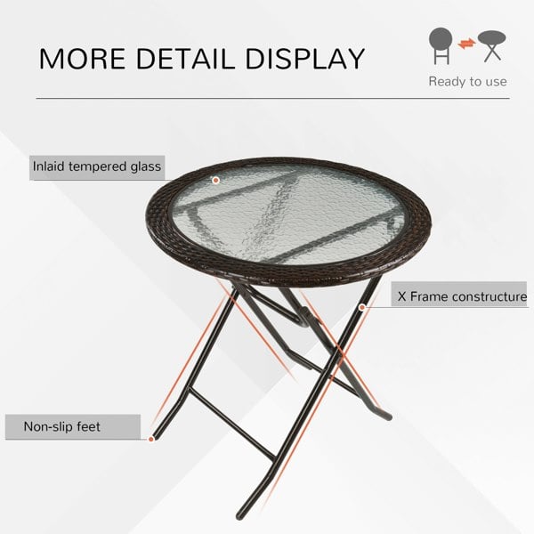 Rattan Dining Table