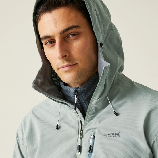 Regatta Mens Okara Waterproof Jacket - Glacier