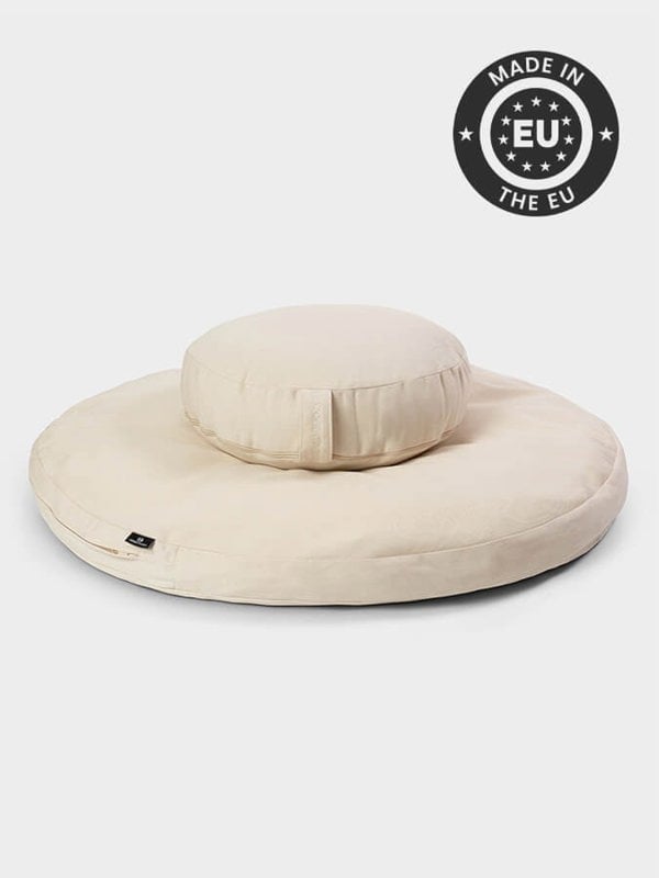 Yoga Studio EU Round Organic Zabuton Meditation Cushion Kit - Zafu