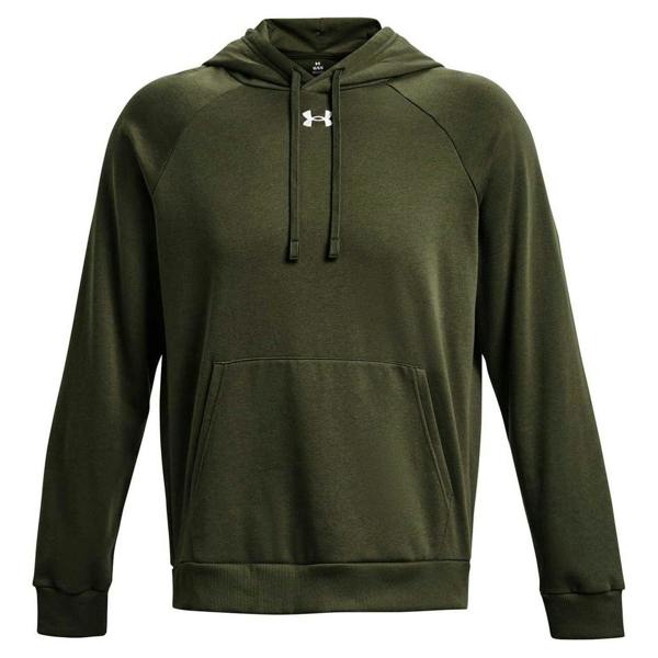 Under Armour Mens Fleece Hoodie - Marine/White - 