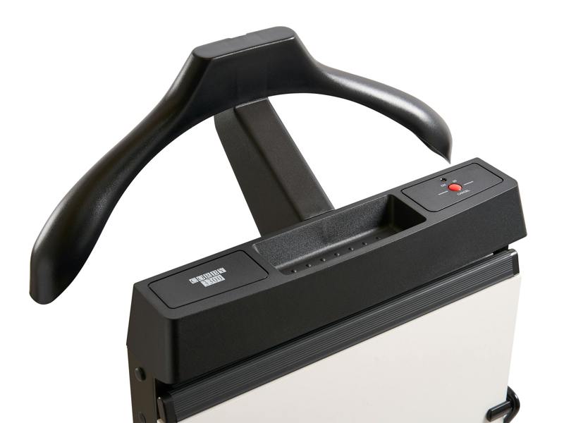 Corby 3300 Trouser Press in White & Black - UK Plug