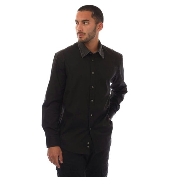 Diesel Mens S-Holls Regular Shirt - Black