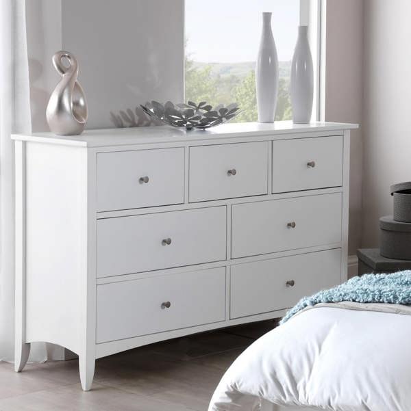 Statement Furniture Edward Hopper Large 3 Over 4 Chest of Drawers Assembled Wide Chest