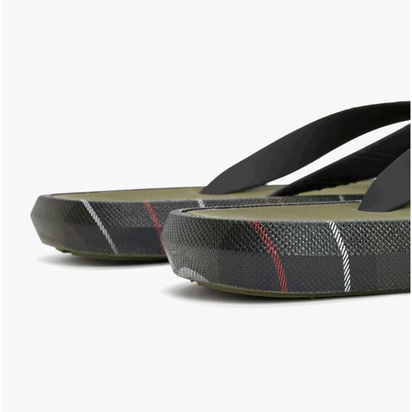 Barbour OAKDALE Toe-Post Sandals   in  Green
