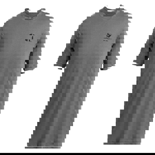 Under Armour Mens Sportstyle Short-Sleeved T-Shirt - Castle Rock Grey/Black