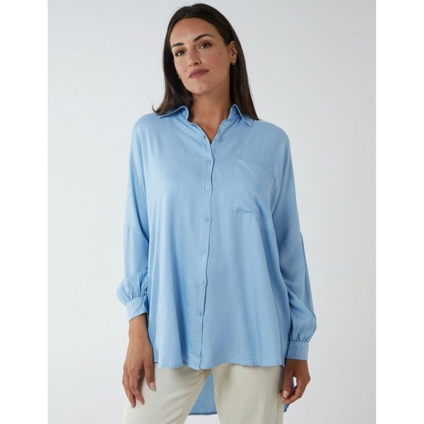 Blue Vanilla Oversized Shirt