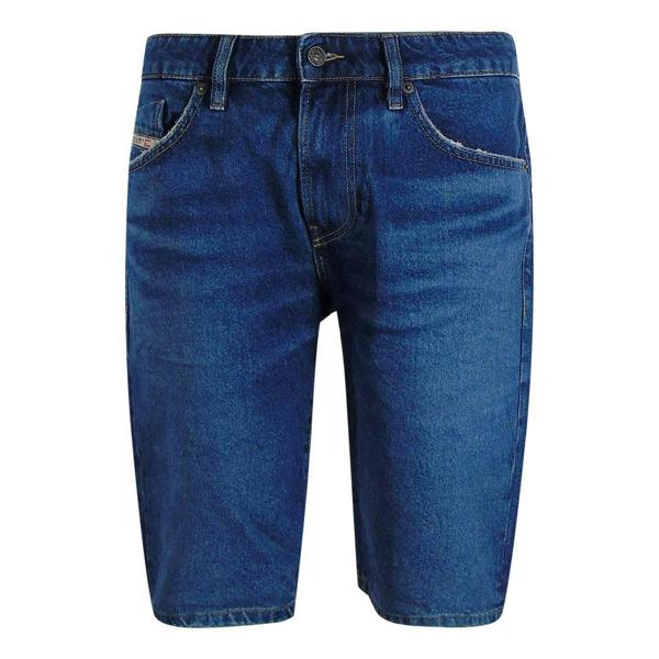 Diesel Mens Slim Shorts - Blue Denim - 