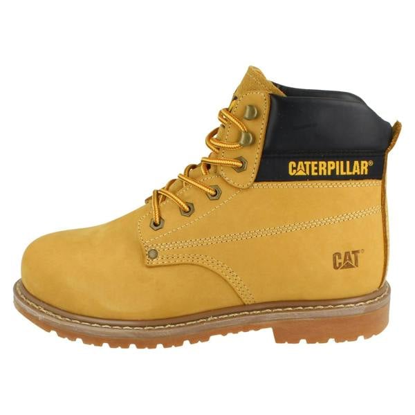 Caterpillar Mens Caterpillar Lace Up Leather Wide Safety Boots - Powerplant Sb Hro P72462