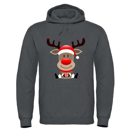 Adults XMS2 \"Sitting Reindeer\" Hoodie