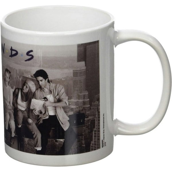 Friends Lunch On A Skyscraper Mug - White/Black