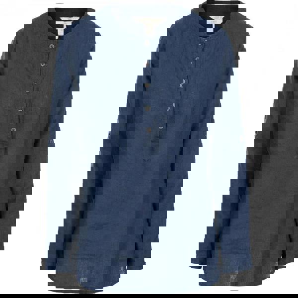 Trespass Womens Messina Casual Cotton Blouse - Navy - 