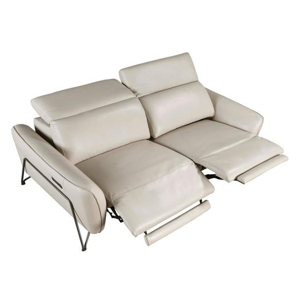 Angel Cerdá Relax sofa in sand leather 6264/6276