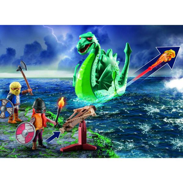 Playmobil Vikings with Sea Monster - 71830 Playset