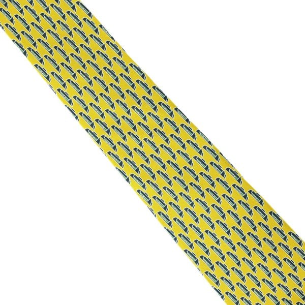 Dunhill luxurious mulberry silk tie in a Duke Lock print