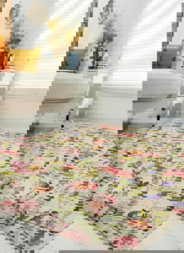 Tropicana Watercolour Meadow Rug – Indoor/Outdoor Rug