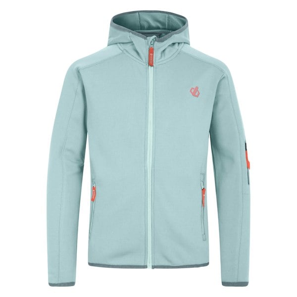 Dare 2B Childrens/Kids Explore Marl Fleece Jacket - Aquifer