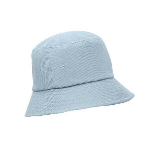 MidOcean Scoop Plain Corduroy Bucket Hat - Baby Blue - 