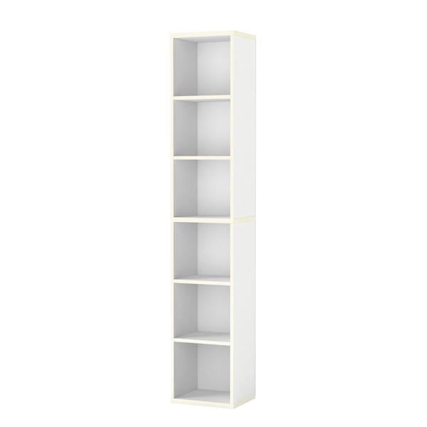 Levede Bookshelf 6 Tier Bookcase Shelves Tall Narrow Storage Display Shelving