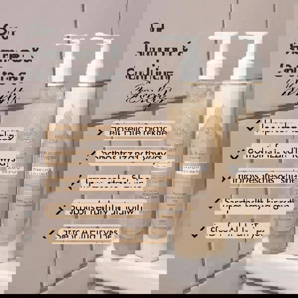 Hair Loving Silk Renewal Shampoo & Conditioner Set – Biotin, Rosemary & Argan Oil for Hair Growth and Hair Loss Support