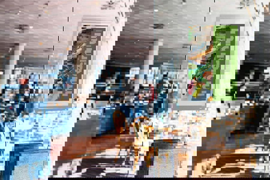 Durable DURAFRAME Self Adhesive Magnetic Signage Frame | A4 Silver