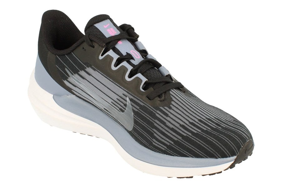 Nike Air Winflo 9 Mens Dd6203  008 - Black White Ashen Slate 008 - Photo 3