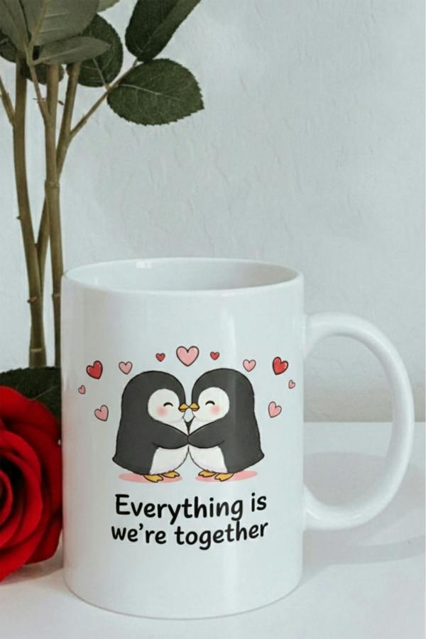 Dyzi Everything Is Better When We’re Together Mug Valentine’s Day Gift