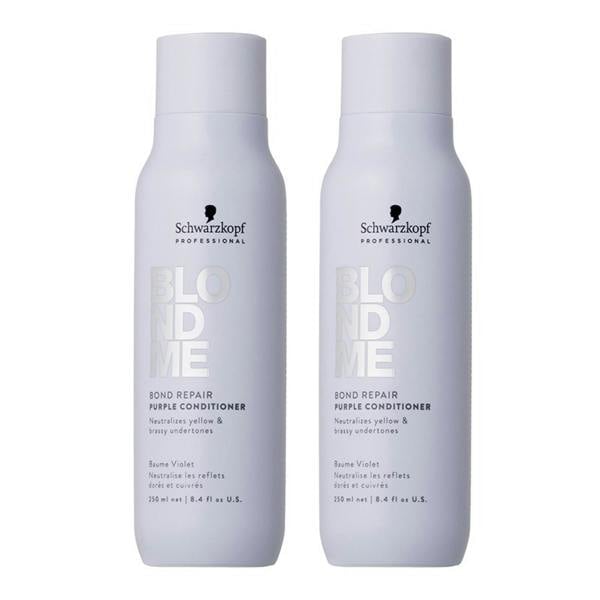 Schwarzkopf BlondMe Bond Repair Purple Conditioner