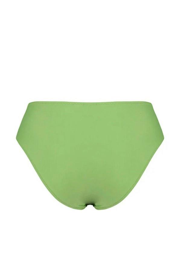 WOVCOR Draped Regular High-Waisted Bikini Bottom