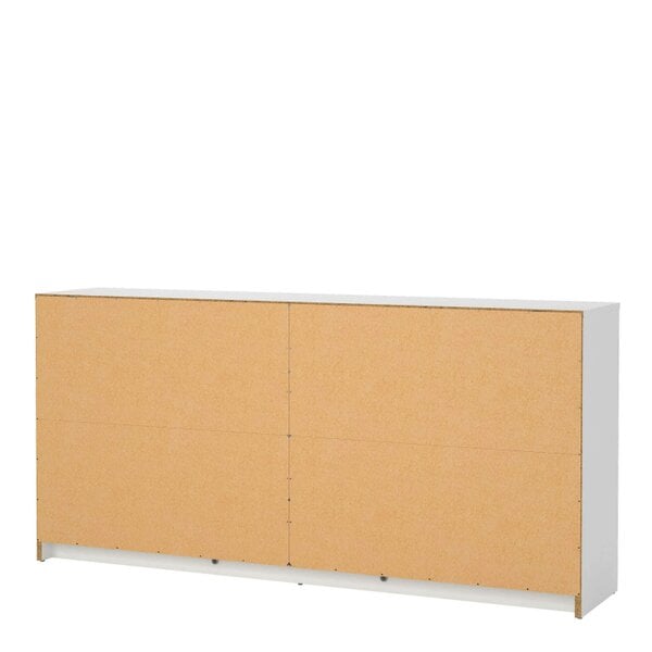 Wyld Haus Kaohsiung White Chest 6 Drawers