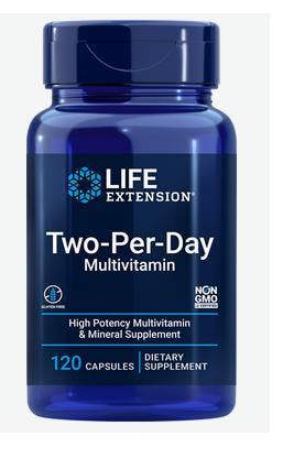 Life Extension Two-Per-Day - 120 caps