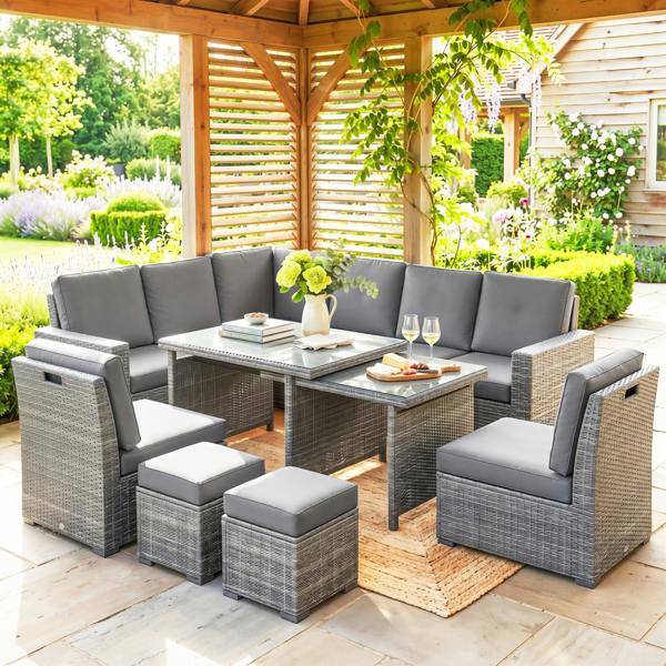 Rattan Sofa Set