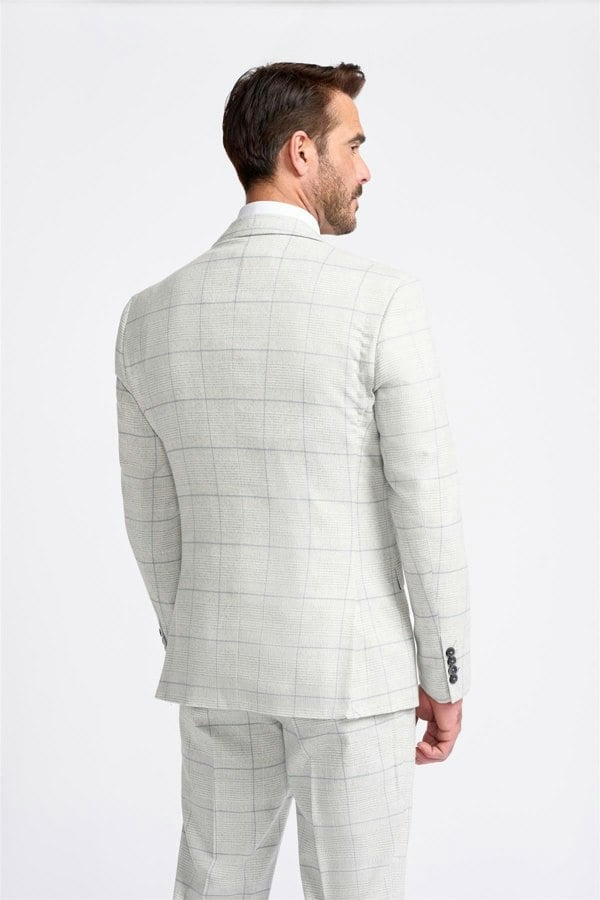 House of Cavani Radika Light Grey Blazer