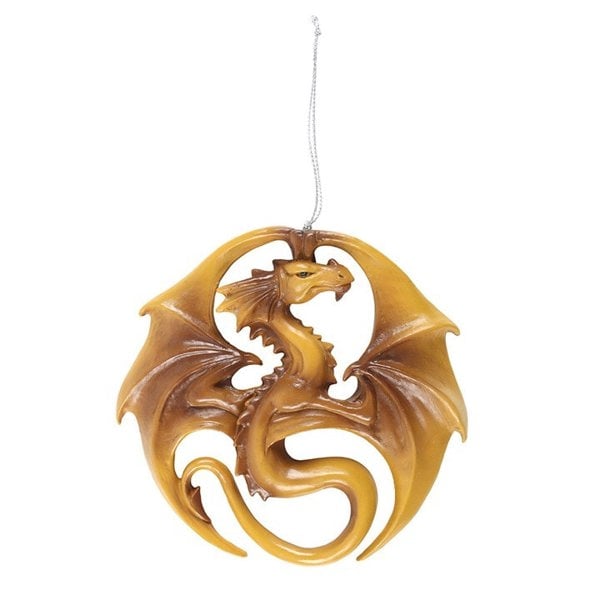 Serano Dragon Medal Hanging Ornament by Anne Stokes
