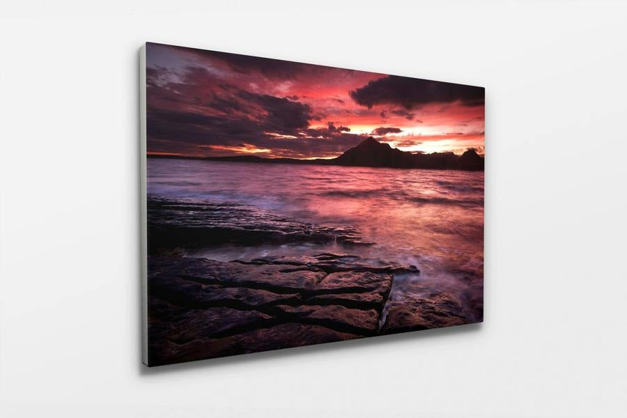 Scottish coastal photographic print