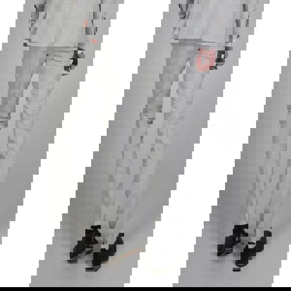 Paul Andrew Mark - Men's Beige Check Trouser