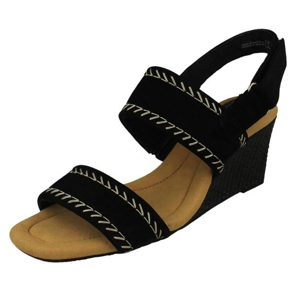 Clarks Ladies Clarks Wedge Sandals Kyarra Rose