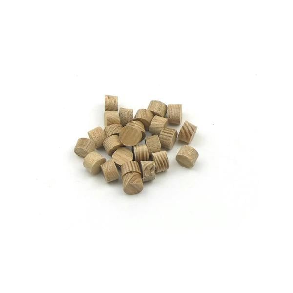 10mm Ash Flat Head Cross Grain Plug