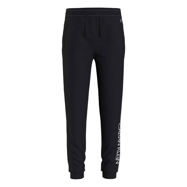 Calvin Klein Childrens/Kids Logo Jogging Bottoms - Black