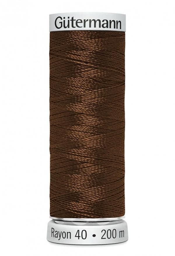 Gutermann No 40 Sulky Rayon Embroidery Thread 200m Rayon Thread Suitable For Embroidery